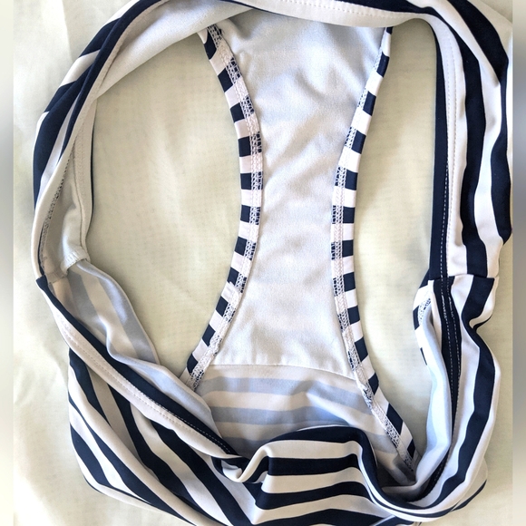 Beach Bump by Motherhood Maternity Striped Bikini Bottoms - Picture 5 of 7